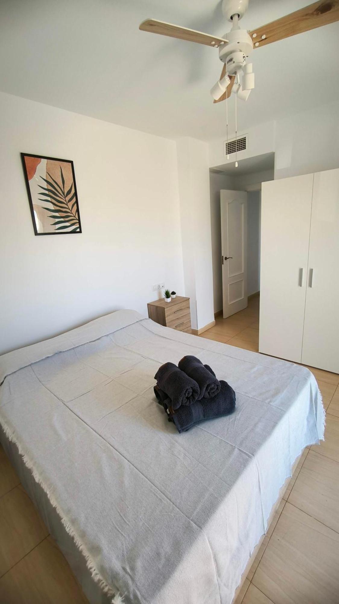 Apartamento Dos Habitaciones Con Piscina Y Gran Terraza Roquetas de Mar Exterior foto