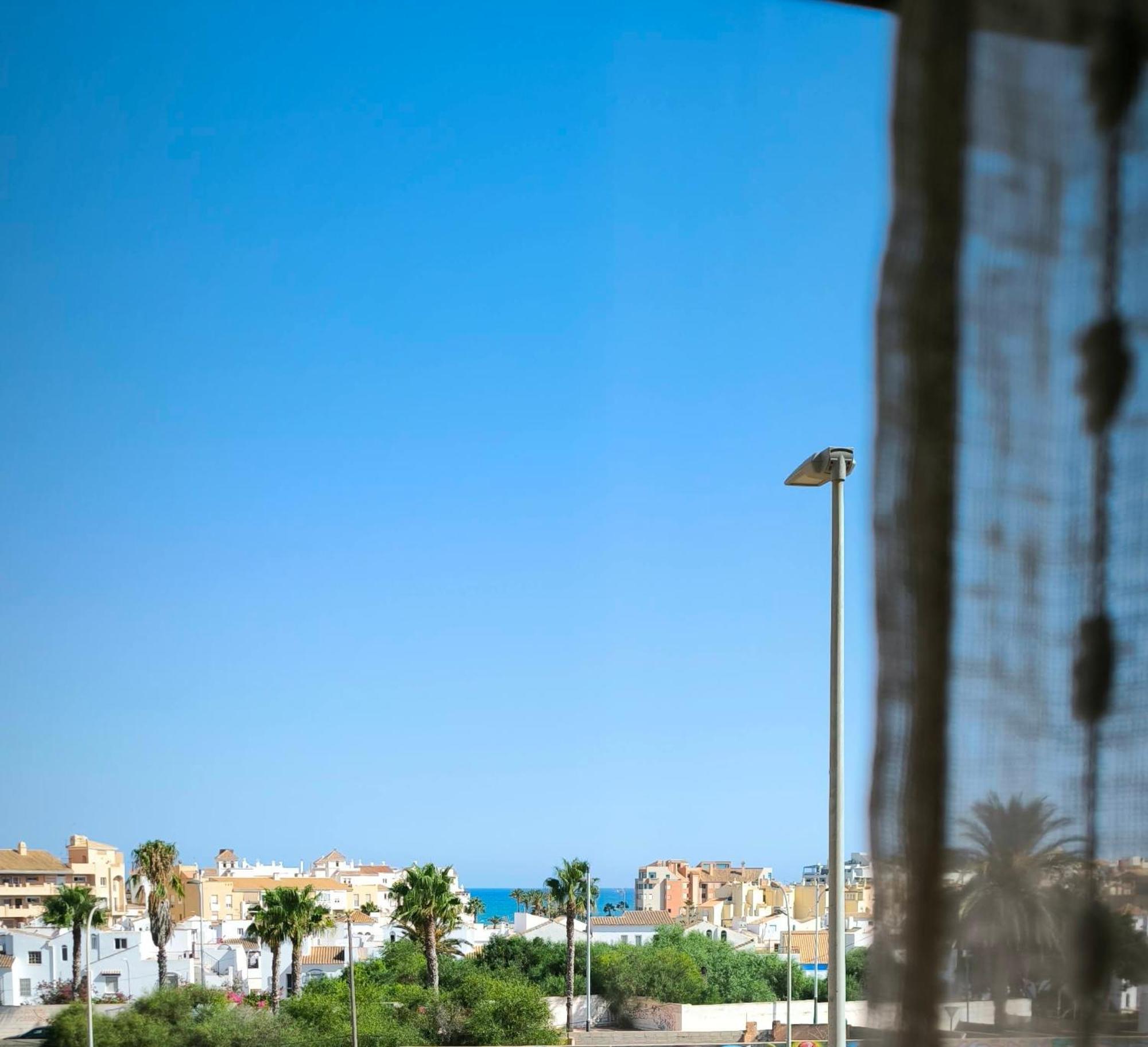 Apartamento Dos Habitaciones Con Piscina Y Gran Terraza Roquetas de Mar Exterior foto